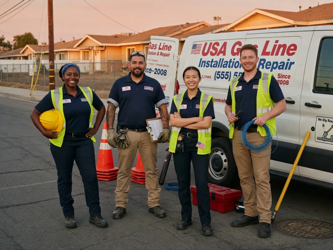Gas Line Installation company in Stevens, PA